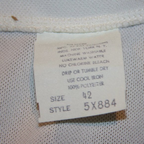 Vintage Pat Fashions Sleeveless Blouse New with Tags - Picture 6 of 7